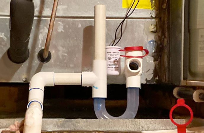 Inspect Condensate Drain Line